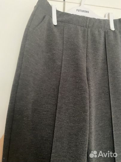 Брюки школьные трикотаж 146р