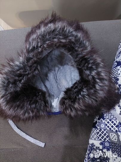 Шапка ушанка детская зимняя