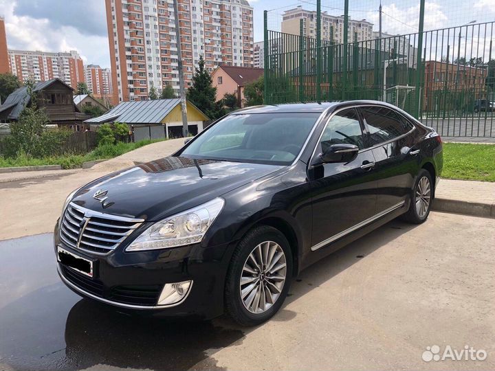 Лобовое стекло на Hyundai Eguus 09-16г