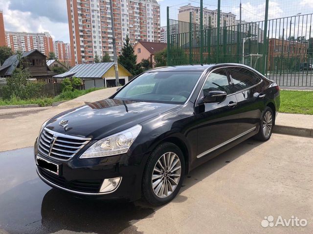 Лобовое стекло на Hyundai Eguus 09-16г