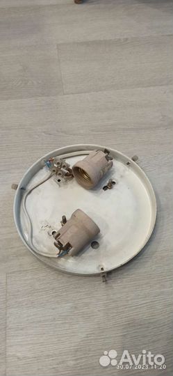 Светильники настенный, потолочный