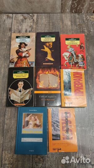 Книги Кэрролл, Брэдбери, Паланик, Уайльд и др