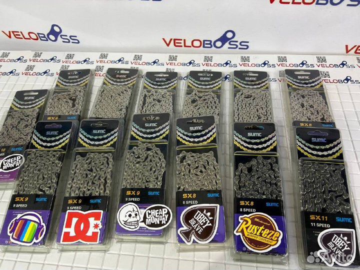 Цепь для велосипеда на 8,9,10,11 скоростей Sumс