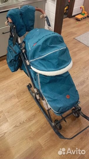 Детские санки коляска - Ника