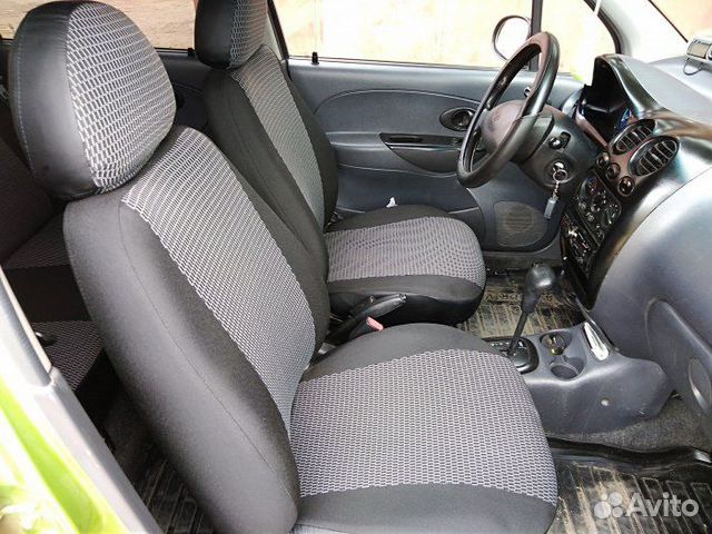 Чехлы на сидения Лада Гранта жаккард экокожа