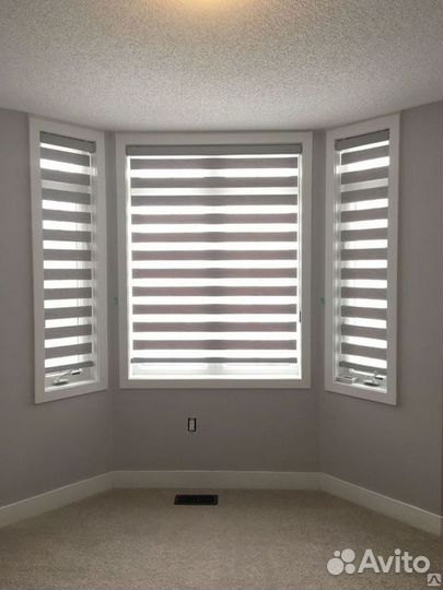 Рулонные шторы однотонные