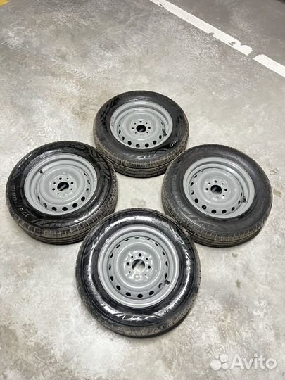 Комплект летних колес 175/70 R13 ваз