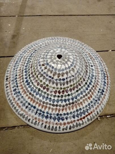 Плафон -тарелка мозаичное стекло