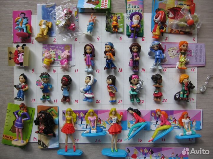 Игрушки из шоколадных шаров Чупа-Чупс, коробочек