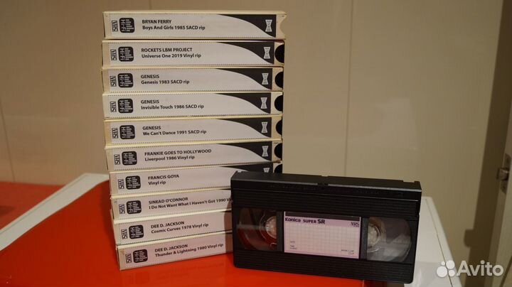 Кассеты VHS HI-FI music 1