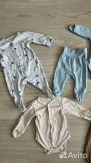 Вещи для новорожденного мальчика 56-62