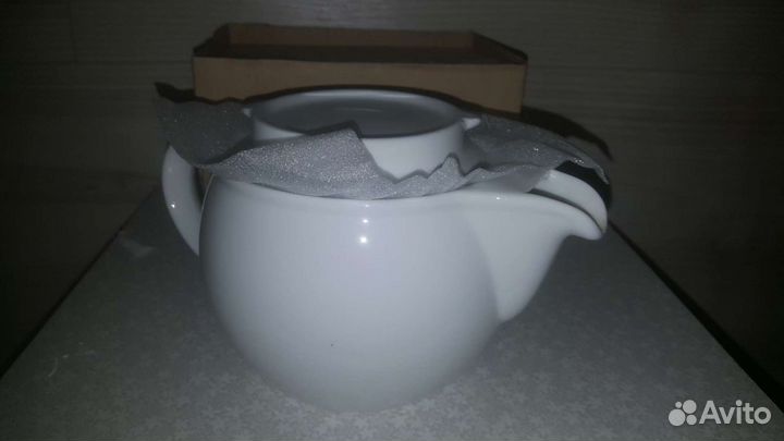 Заварочный фарфоровый чайник 800мл