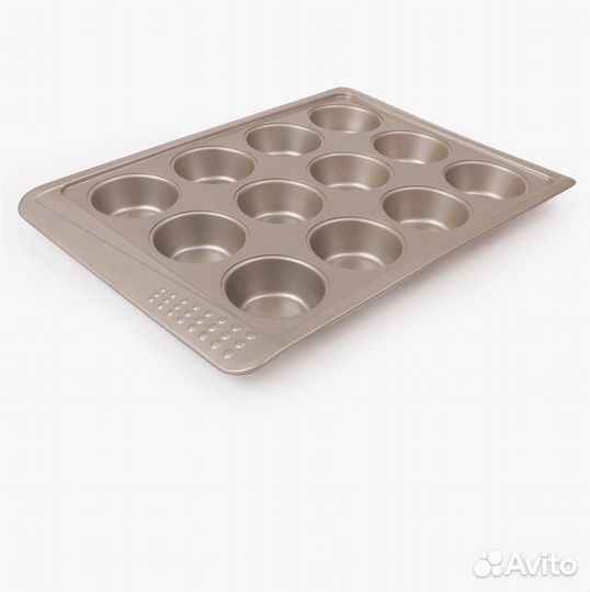 Форма для маффинов кексов 12 чашек zanussi