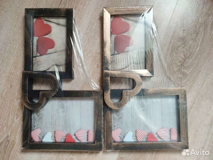 Рамка для фотографии (2 шт) новые