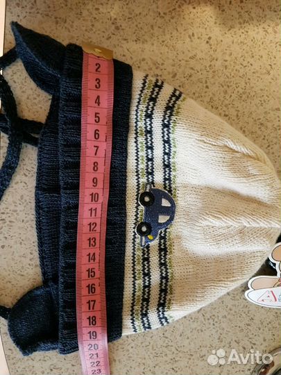 Шапка демисезон, новая. 48 см