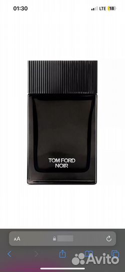 Tom ford noir