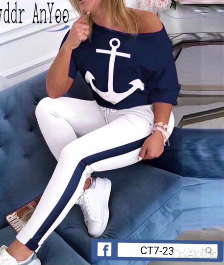 Костюмы с якорем