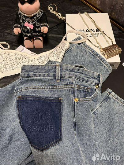 Джинсы chanel