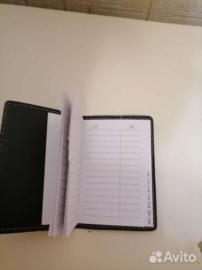 Блокнот в обложке новый