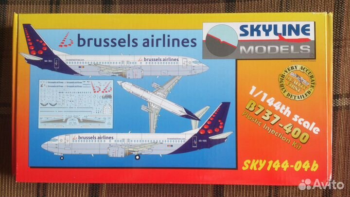 Модели Boeing-737 -3 -4 -5 1/144 Daco вэ + декали