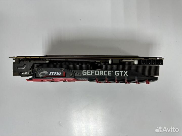 Видеокарта GTX 1080 Ti 11Gb MSI gaming X