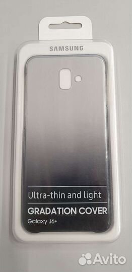 Чехол накладка для Samsung galaxy J6 plus оригинал