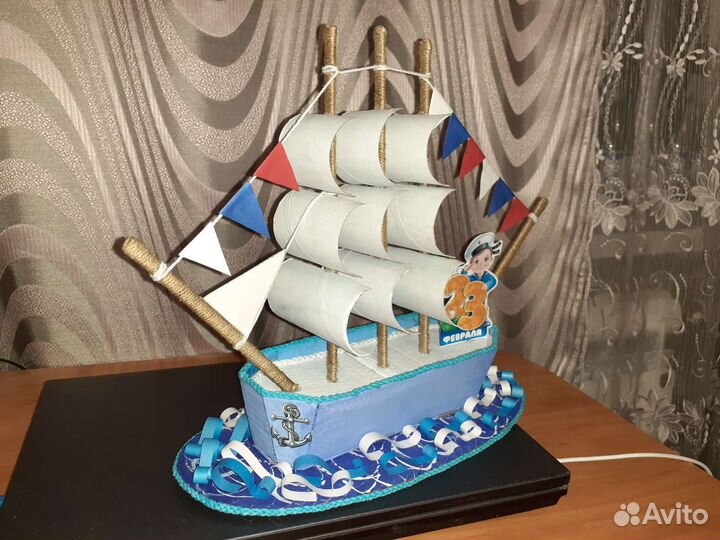 Поделка к 23 февраля в садик или школу