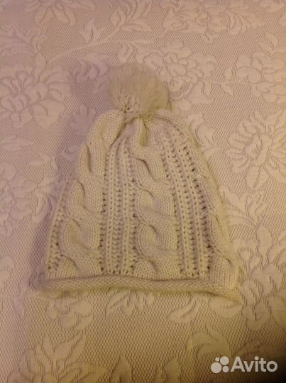 Шапка шарф Benetton Италия; Woolmark; Ale-Hop