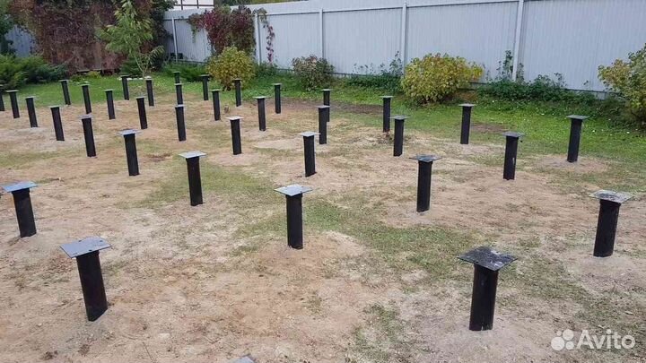 Сваи винтовые под ключ