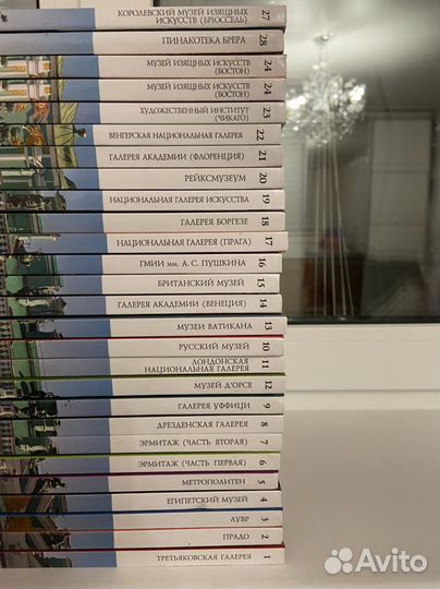 Альбомы серии Великие музеи мира ”