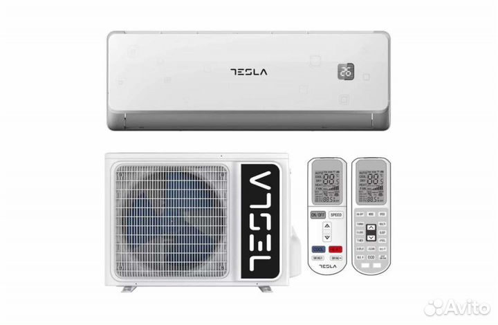 Инвертор Tesla 7000 BTU Новая сплит-система