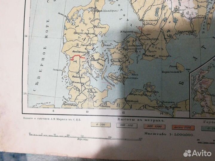 Атлас издания а.ф. Маркса, отдельные листы