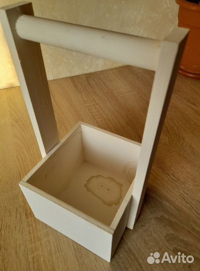 Корзины-кашпо деревянные для флористики