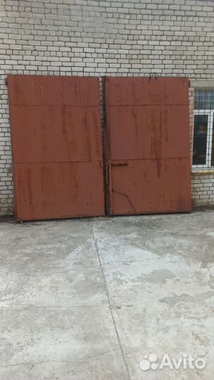Ворота гаражные металлические бу