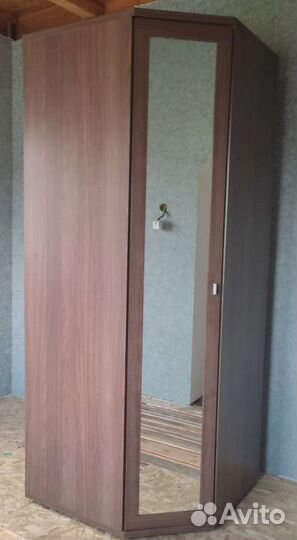 Угловой шкаф с зеркалом бу