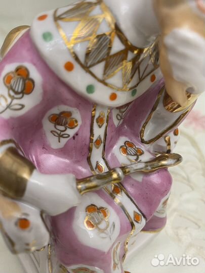 Фарфоровая шкатулка Царь Додон Дулево 60-е