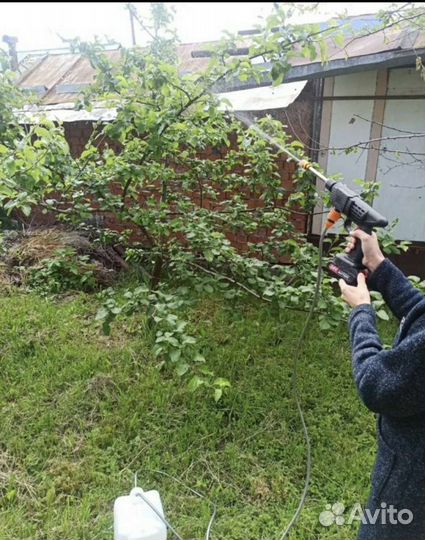 Аккумуляторная мойка высокого давления