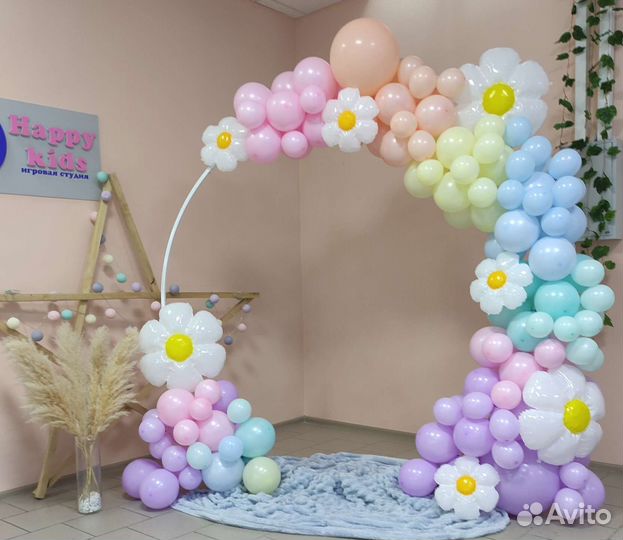 Каркас круглый в аренду (для шаров и банера)