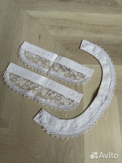 Школьный воротничок и манжет