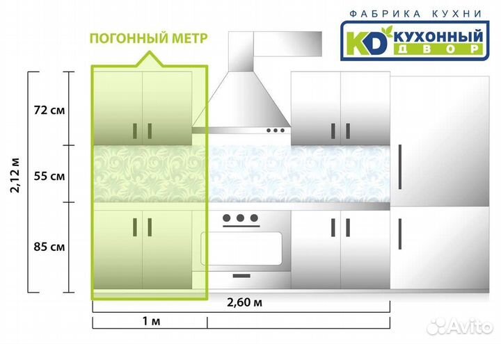Кухонный гарнитур от производителя