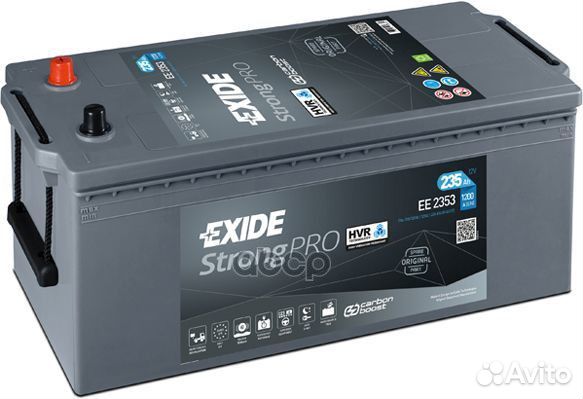 Exide EE2353 аккумулятор(мах вибр/задн. ось) S