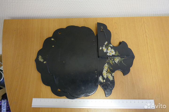 Китай. Деревянная складная полочка. Роспись