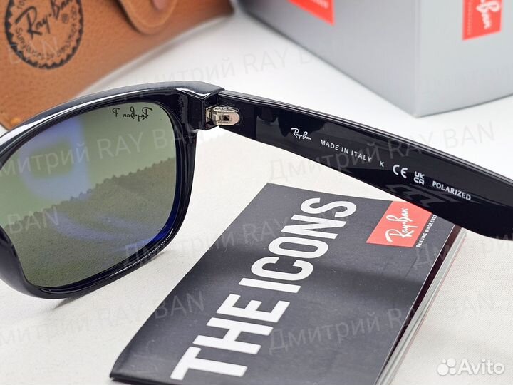 Очки Ray Ban 2132 New Wayfarer Polarized Стекло