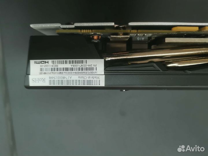 Видеокарта rx580 4gb