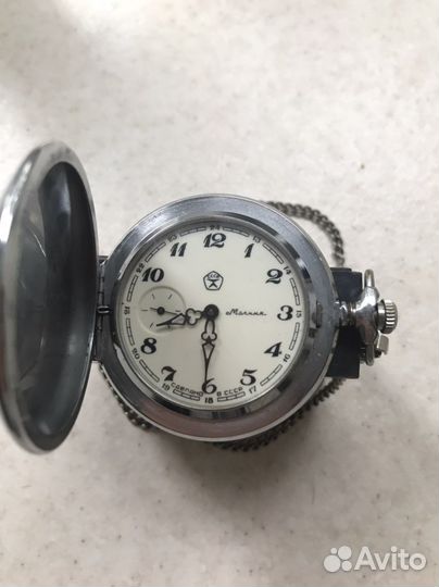 Часы карманные Молния глухарь
