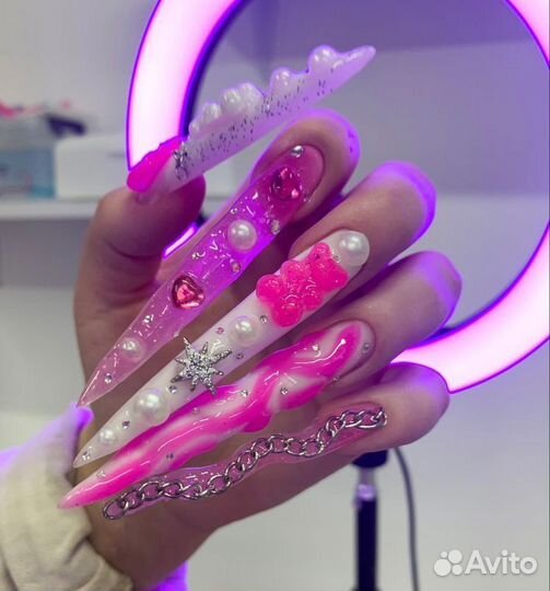 Наращивание ногтей (Crazy nail)