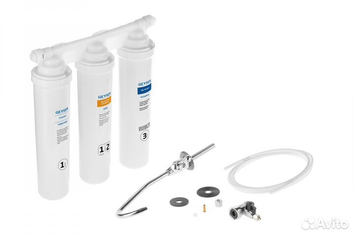 Фильтр Гейзер Оптима Старт с краном для воды