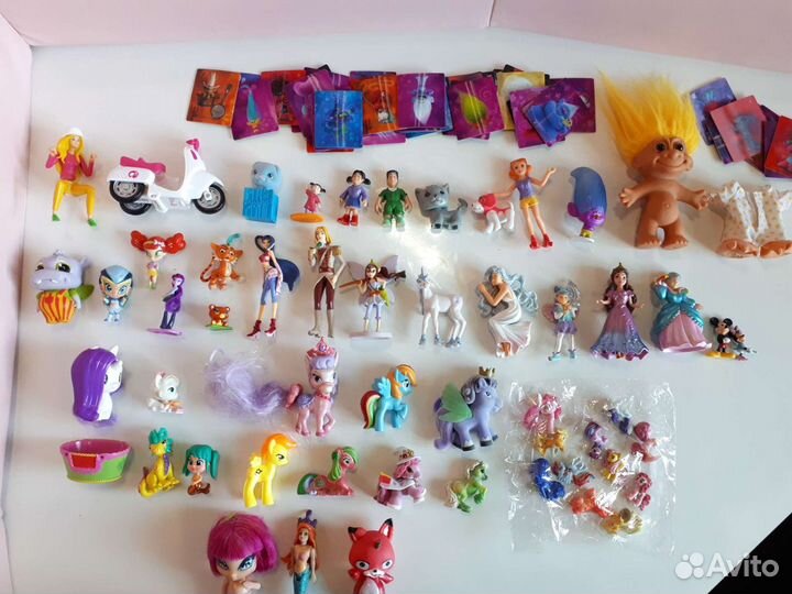 3шт.Игрушки из Макдоналдса и другие My Little Pony