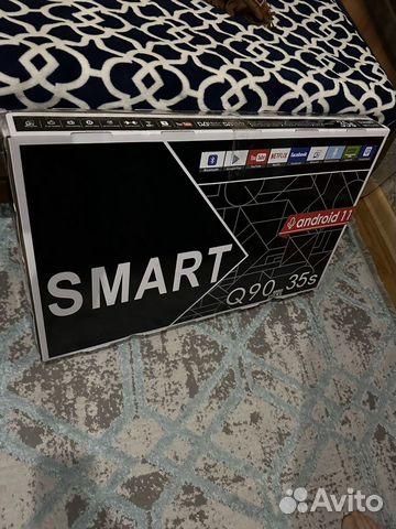 Телевизор smart tv с wifi 43 дюйма голосовой объявление продам