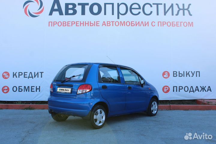 Daewoo Matiz 0.8 МТ, 2012, 45 224 км